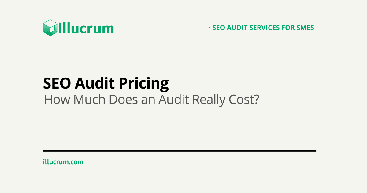 SEO Audit Pricing