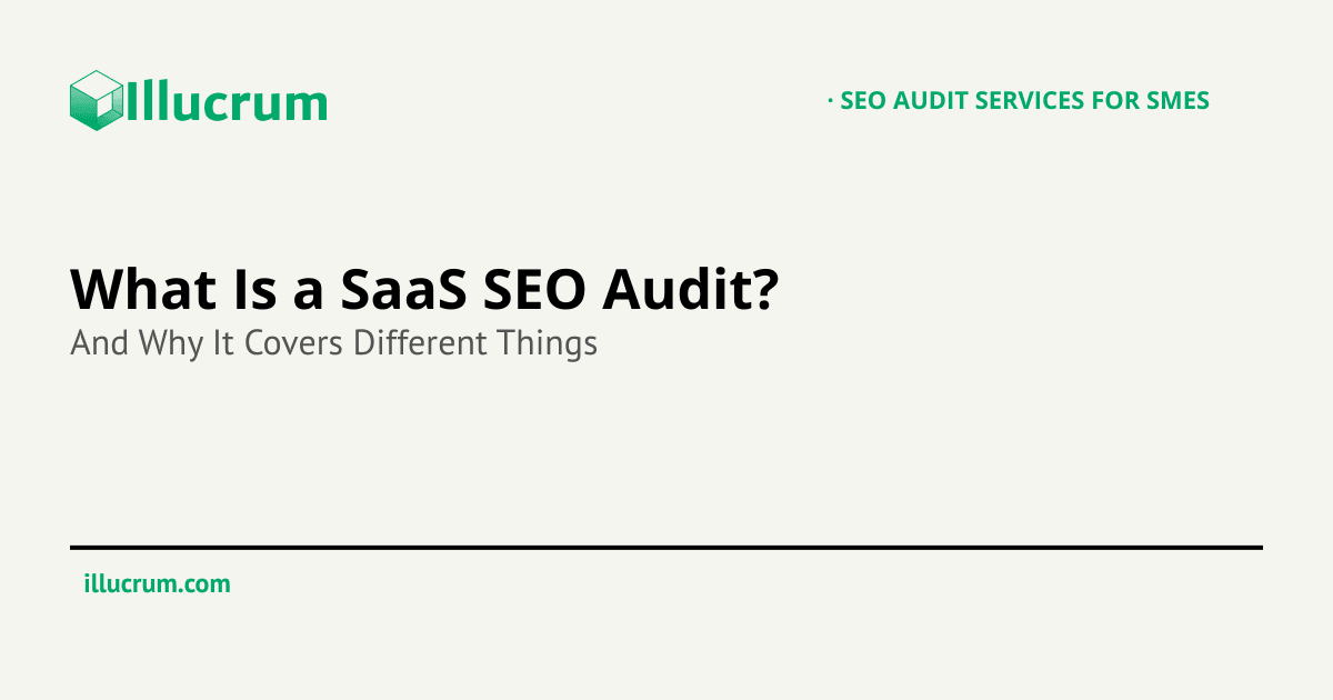 What Is a SaaS SEO Audit?