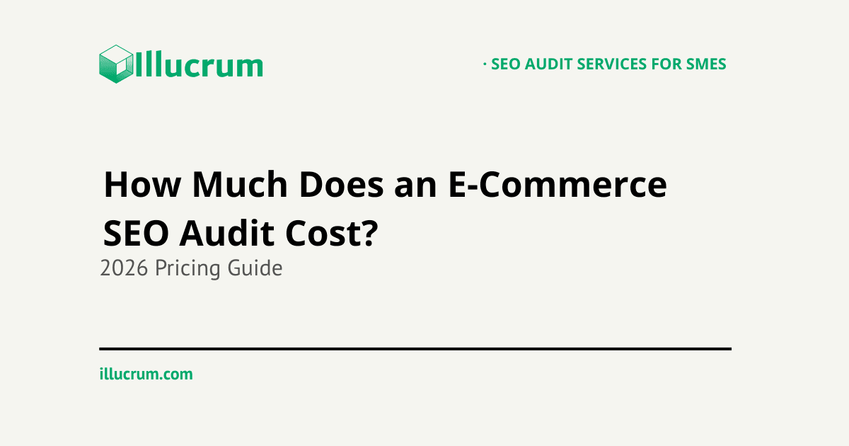 How Much Does an E-Commerce SEO Audit Cost?
